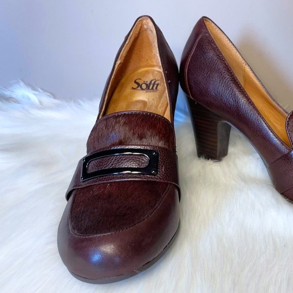 SÖFFT Leather Loafer Pump 9.0M - Picture 3 of 11